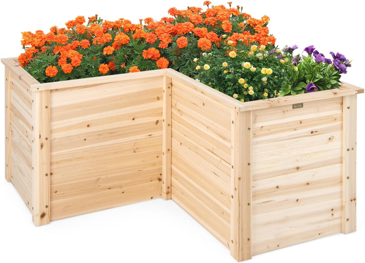 Raised Garden Bed - Wood Raised Garden Bed, 47.5
