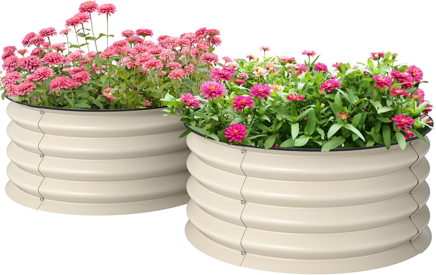 Raised Garden Bed - Galvanized Raised Garden Bed Set of