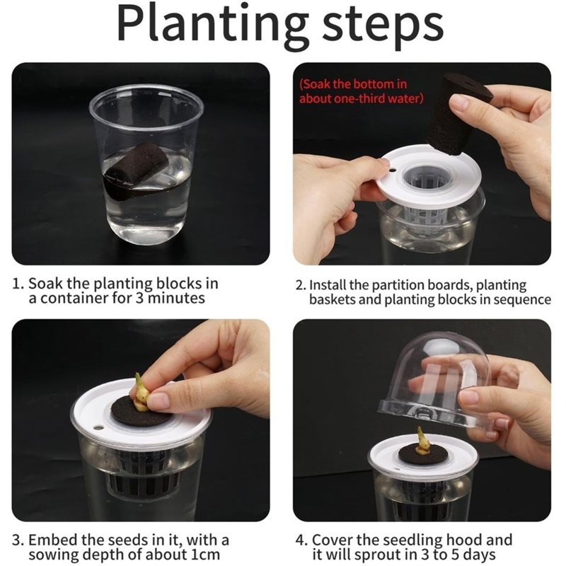 [A93Z!】 Hydroponic Seedling Cu - Hydroponic Kit 评论和价格