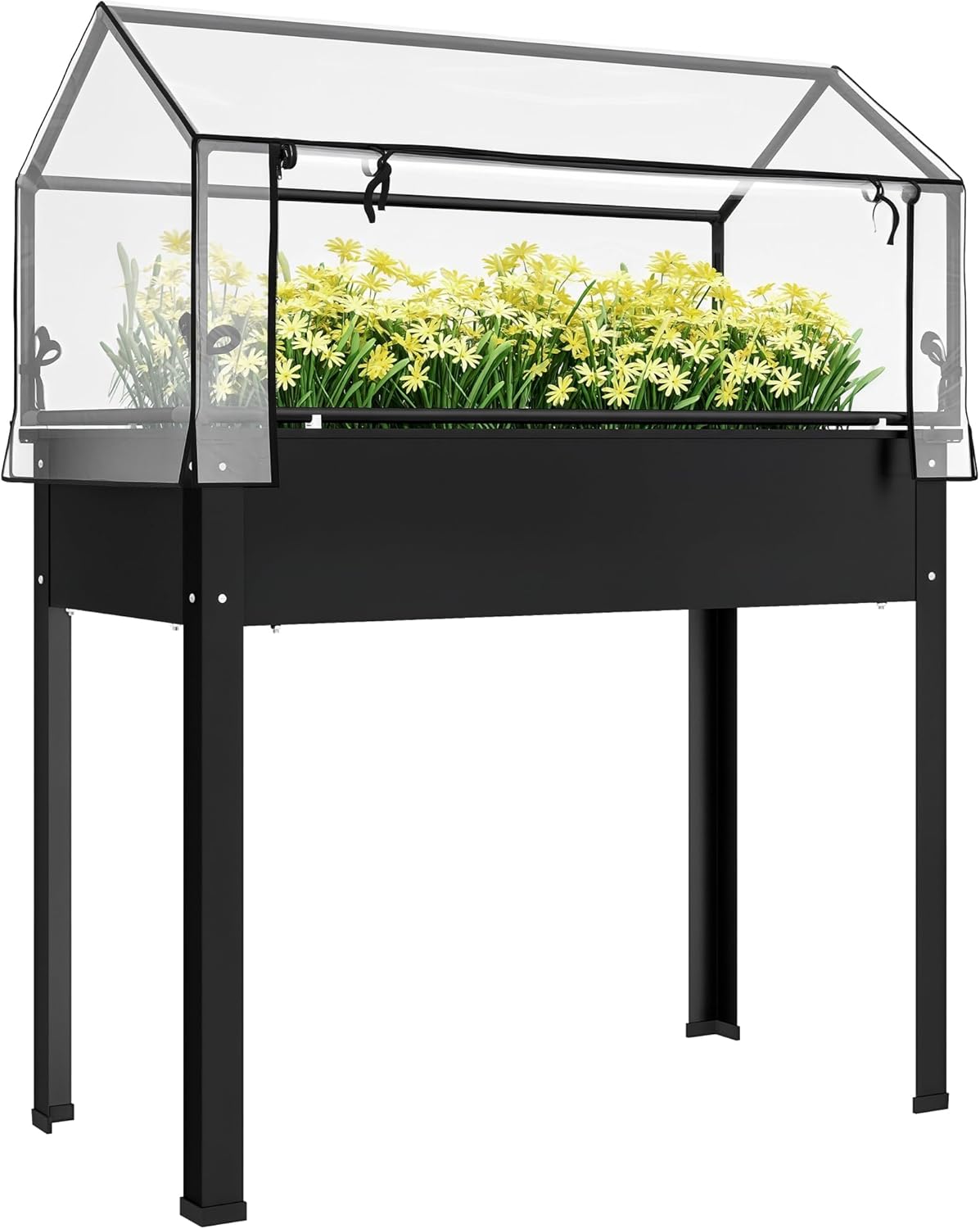 Outdoor Use - Black Raised Gar - Raised Garden Bed 评论和价格