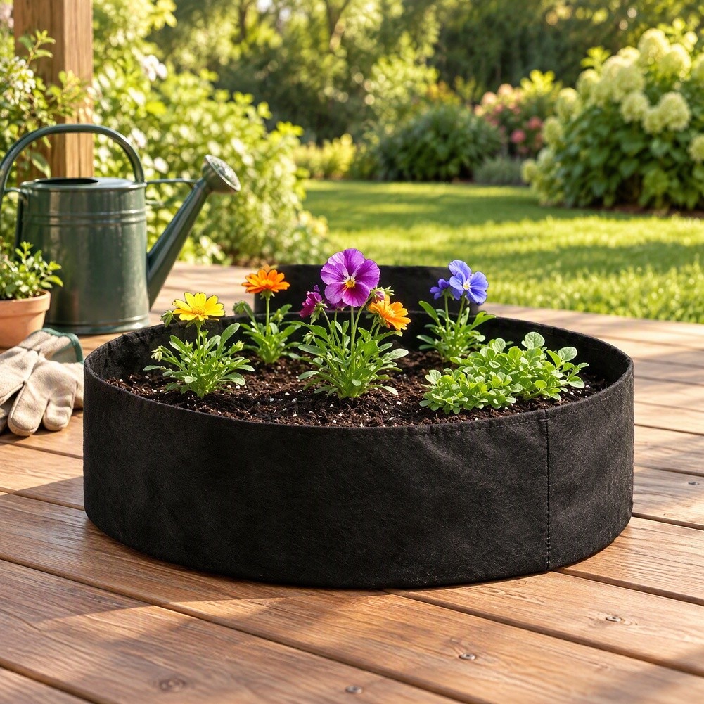 Large Circular Felt Planting B - Raised Garden Bed 评论和价格