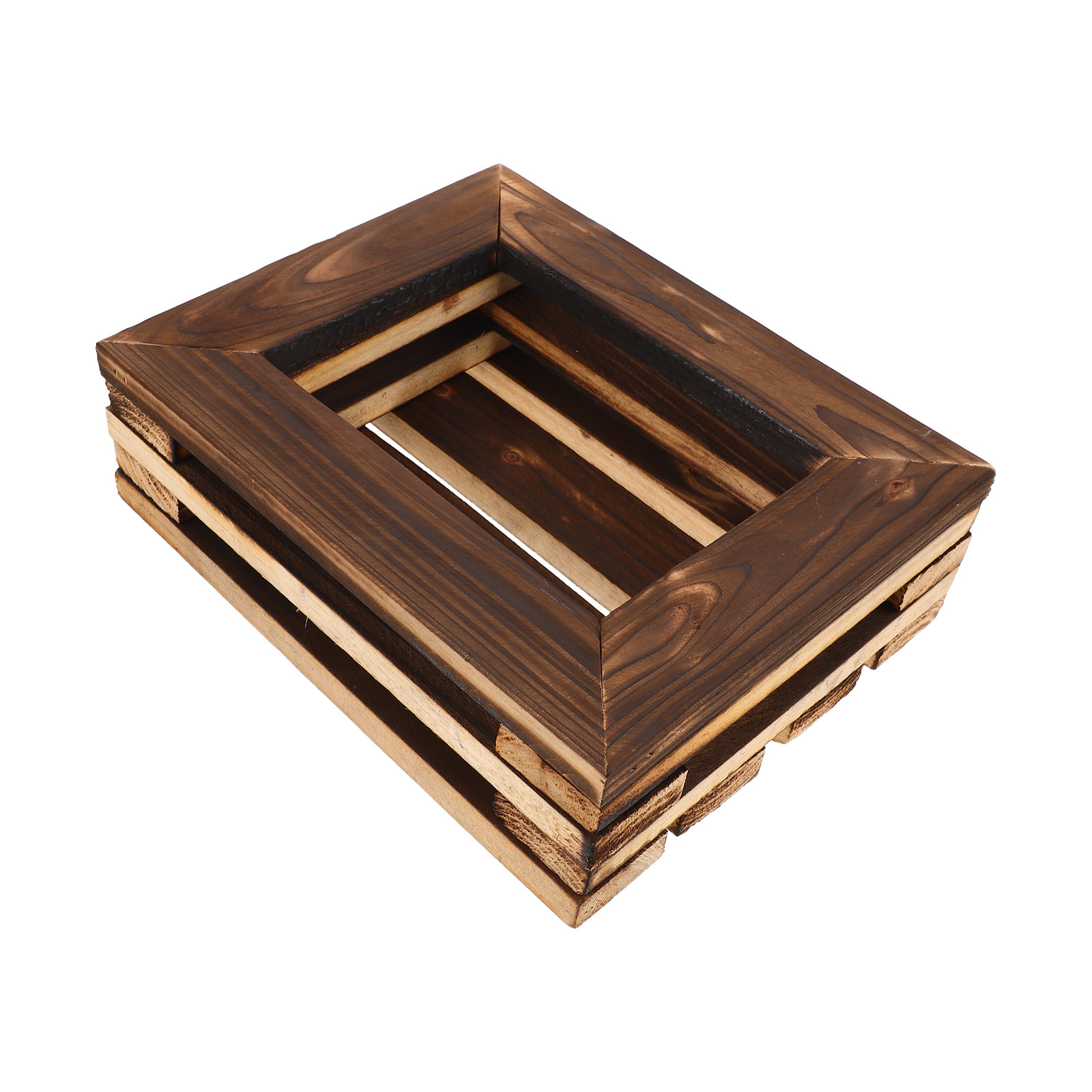 Natural Solid Wood Staghorn Fe - Vertical Planter 评论和价格