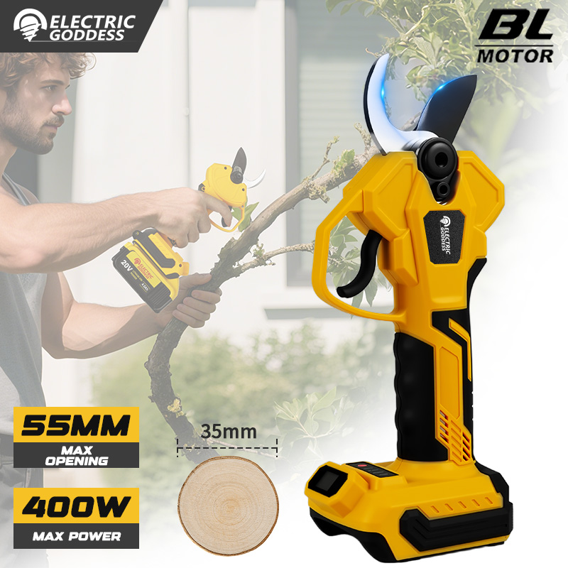 Brushless 55mm Electric Prunin - Pruning Shears 评论和价格
