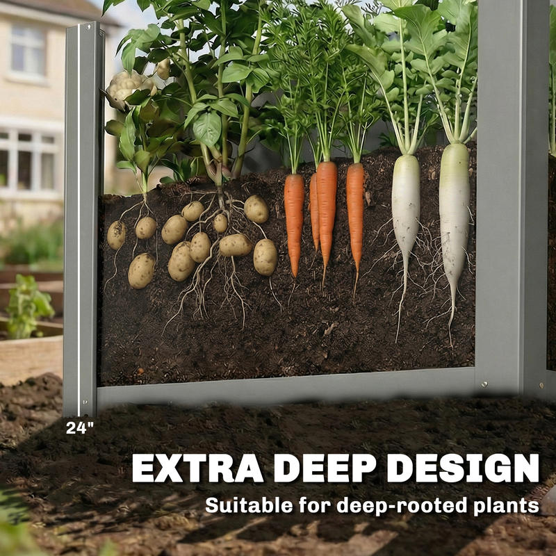 Outsunny Raised Garden Bed Gal - Raised Garden Bed 评论和价格