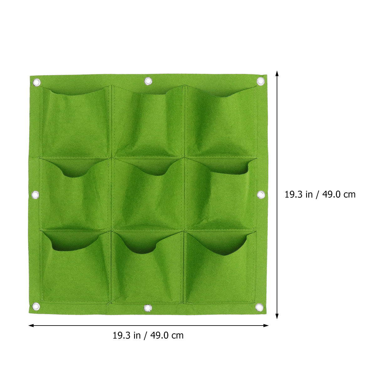9-Pocket Wall Hanging Plant Ba - Vertical Planter 评论和价格