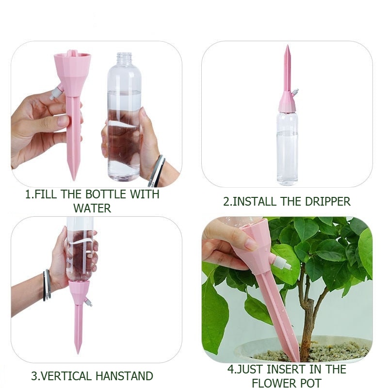 Automatic Drip Irrigation Syst - Self Watering Planter 评论和价格