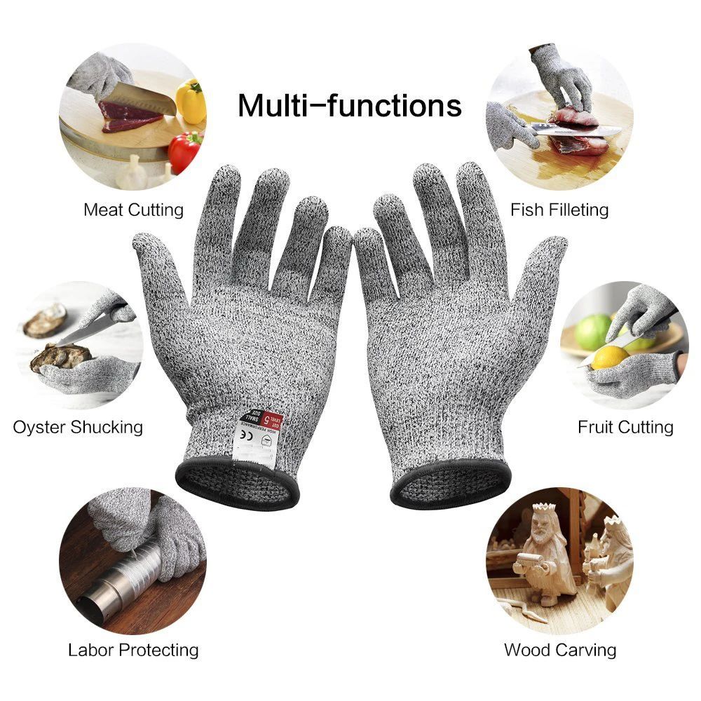 HPPE Level 5 Anti-Cut Gloves K - Garden Gloves 评论和价格
