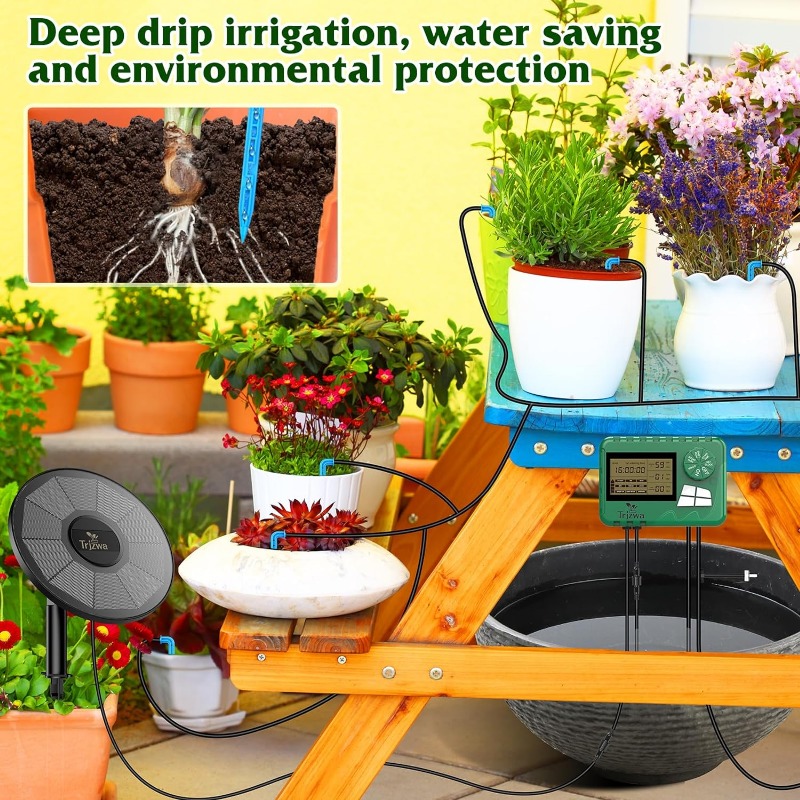 Solar Irrigation Equipment Gre - Self Watering Planter 评论和价格