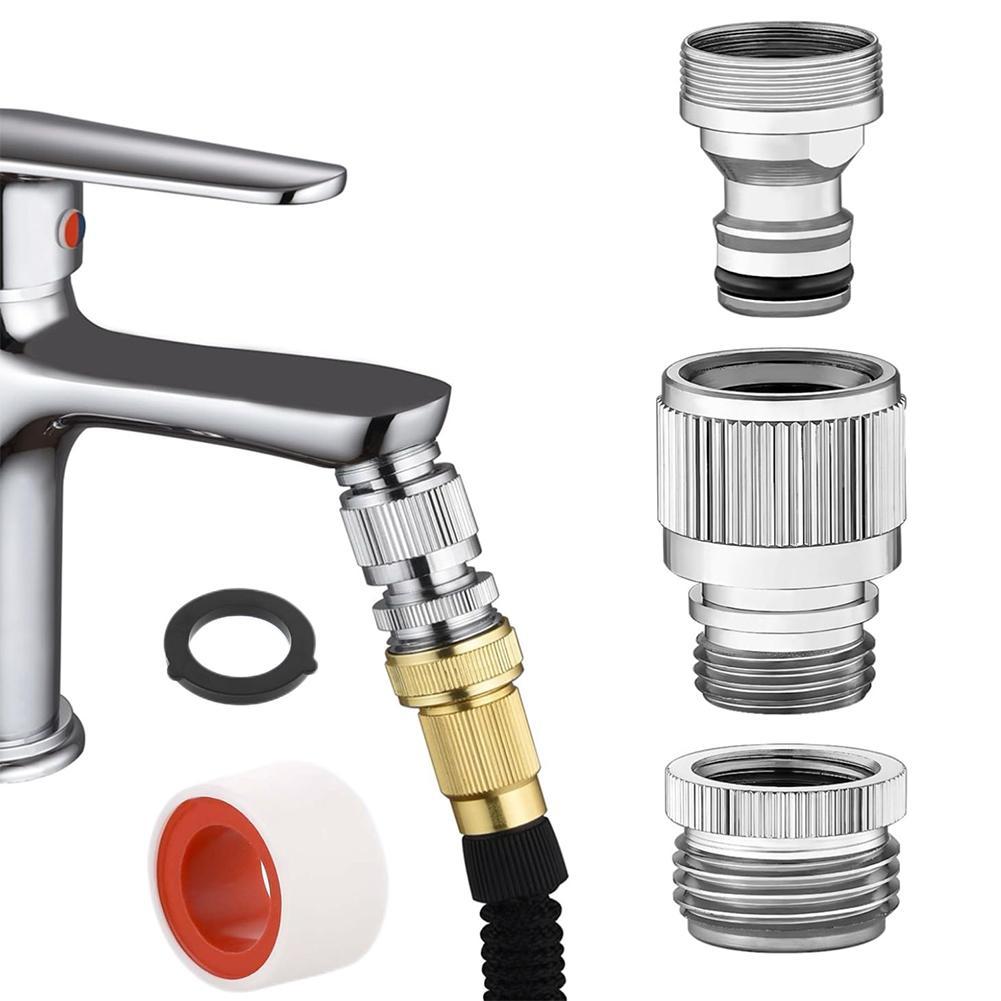Faucet Adapter Set for Garden  - Trowel Garden Tools 评论和价格