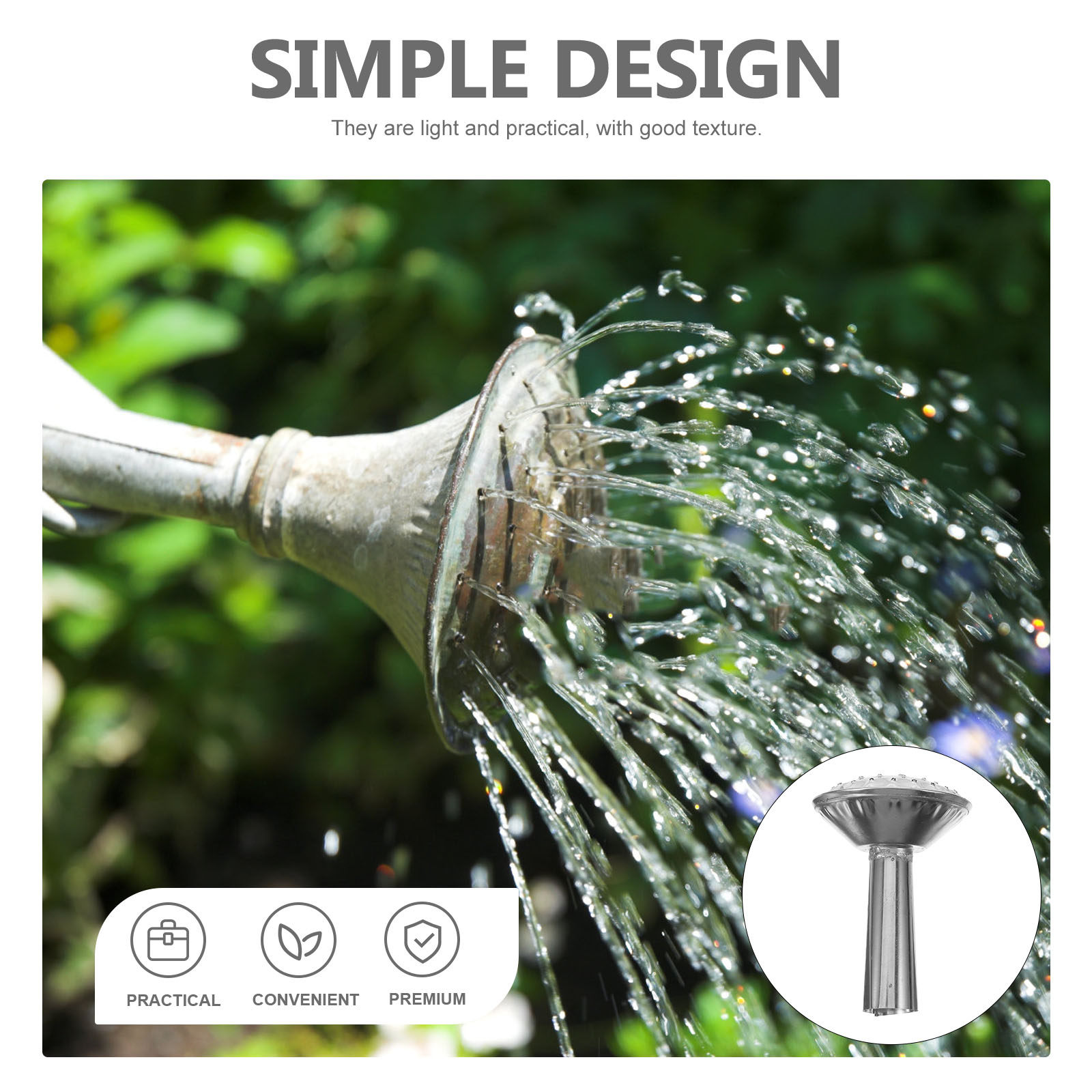Stainless Steel Watering Can S - Watering Can 评论和价格
