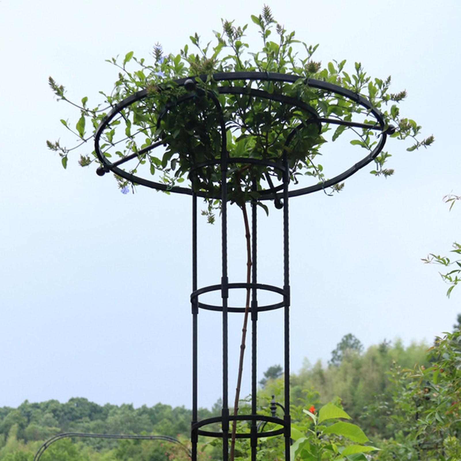 Garden Trellis Umbrella Tower  - Vertical Planter 评论和价格