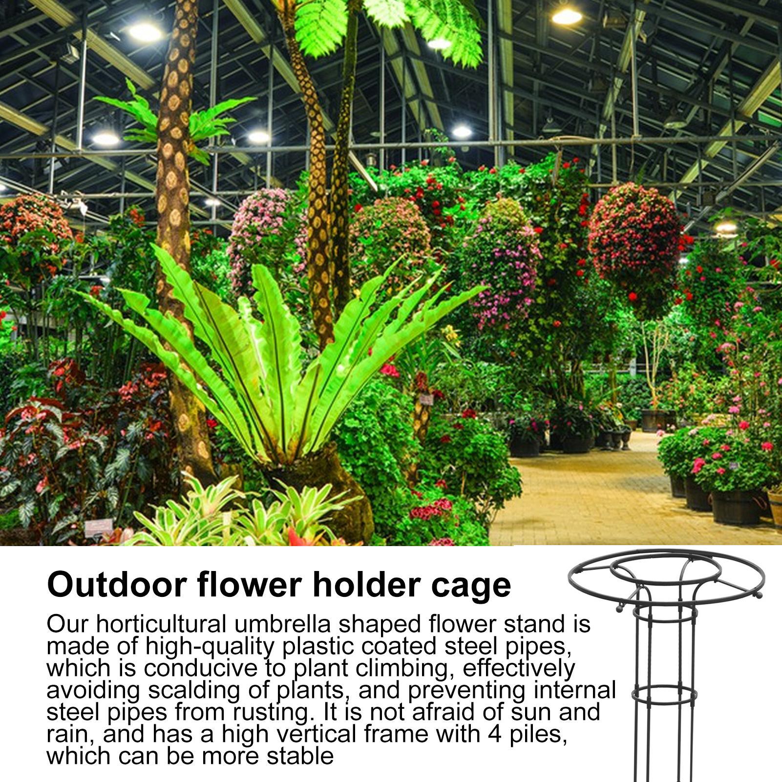 Garden Trellis Umbrella Tower  - Vertical Planter 评论和价格