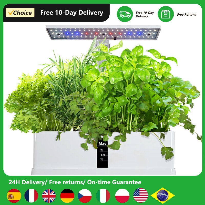9 Pods Smart Hydroponics Growi - Hydroponic Kit 评论和价格