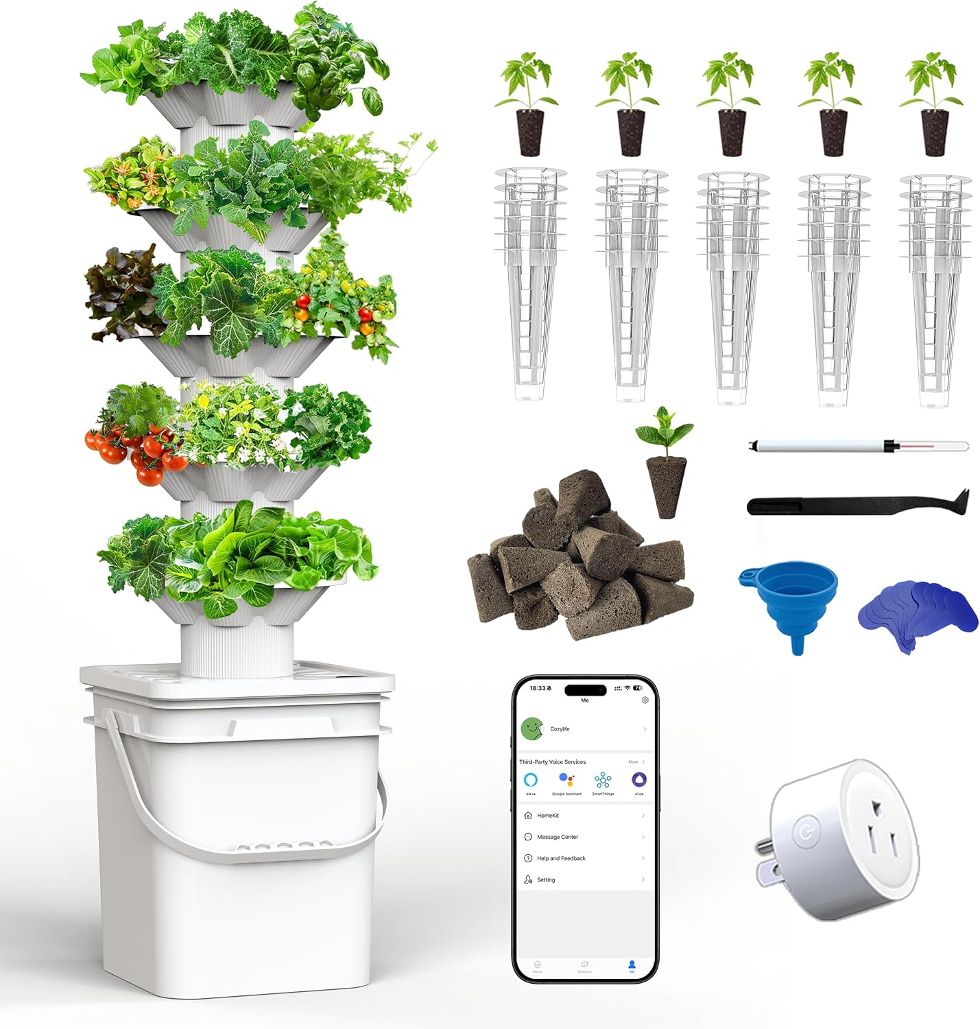 Hydroponics Growing System Kit - Hydroponic Kit 评论和价格