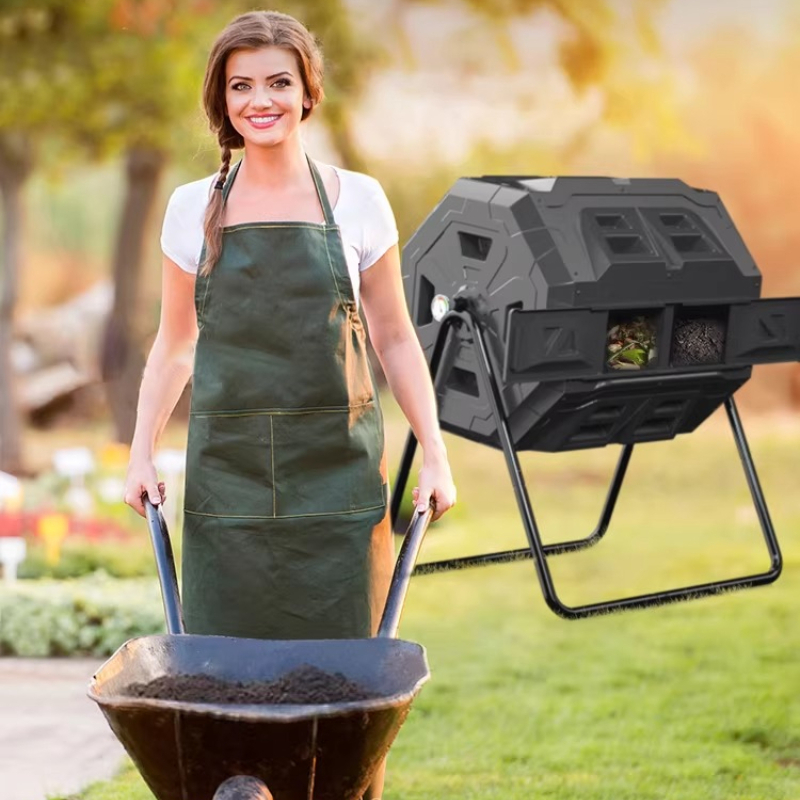 Home Garden Leaf Rotating Comp - Compost Bin 评论和价格