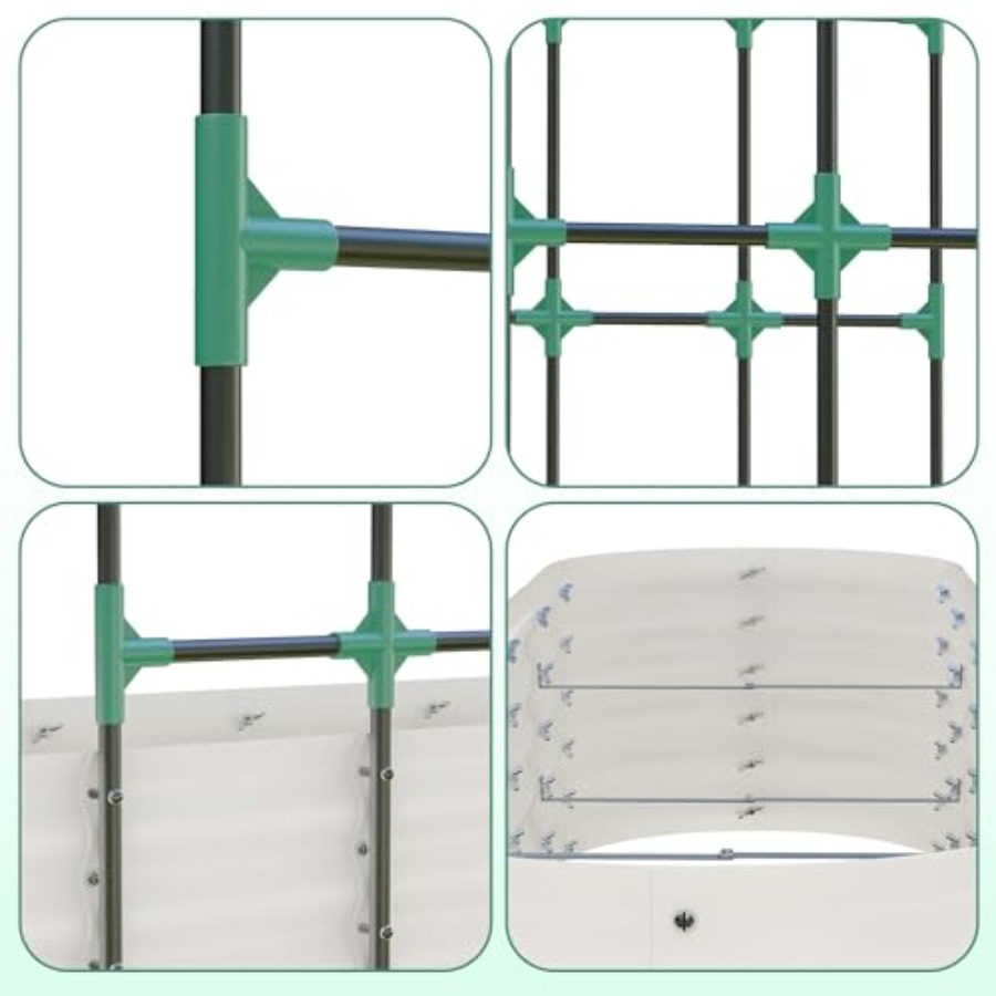 96 Tall Galvanized Raised Gard - Raised Garden Bed 评论和价格