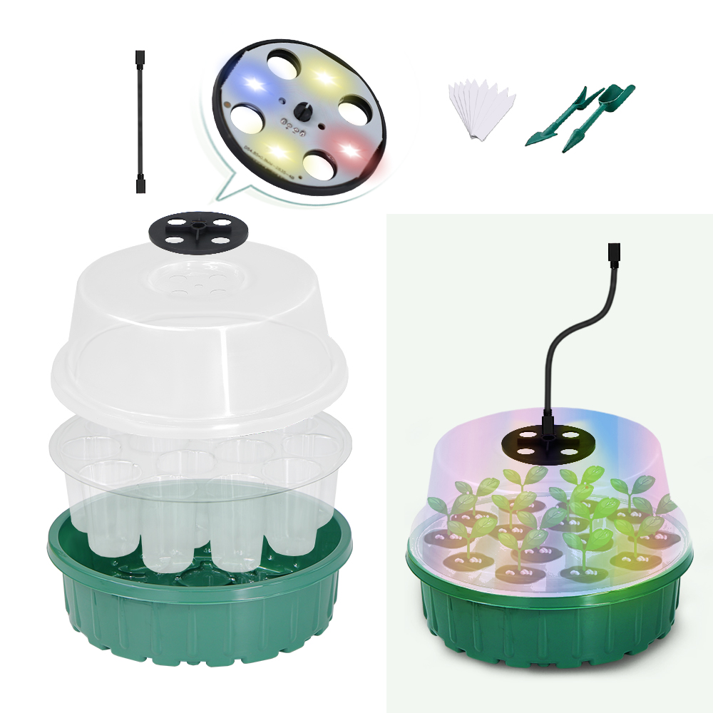 Round Seed Starter Tray with F - Seed Starter Tray 评论和价格