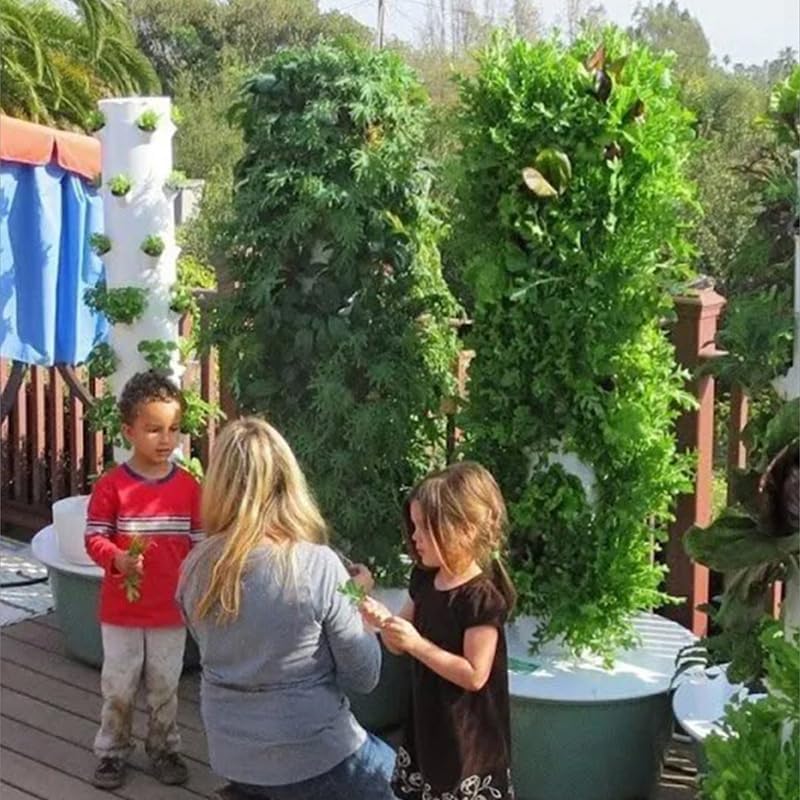 Vertical Hydroponic Grow Tower - Vertical Planter 评论和价格