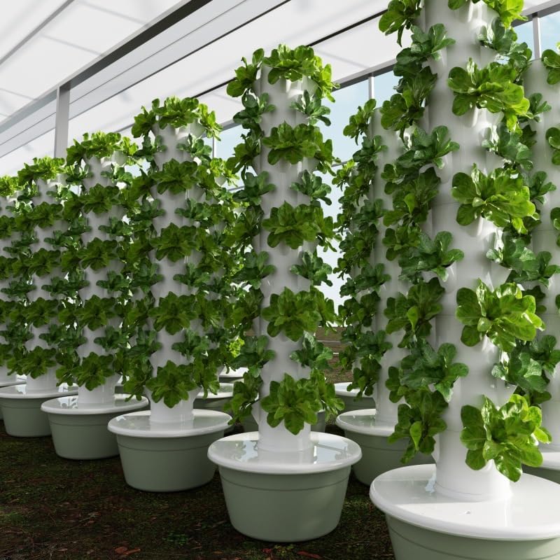 Vertical Hydroponic Grow Tower - Vertical Planter 评论和价格